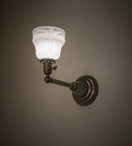 5"W Revival Garland Wall Sconce