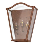 14"W Austin 3 Lt Outdoor Wall Sconce