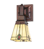 5"W Spear Mission Wall Sconce
