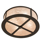 19"W Craftsman Prime Semi-Flush Mount