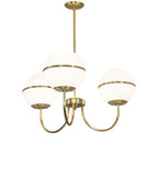 50"W Toccata 3 Lt Chandelier