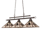 47"L Magnetism 3 Lt Island Pendant