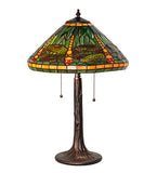 24"H Tiffany Dragonfly Table Lamp
