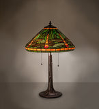 24"H Tiffany Dragonfly Table Lamp
