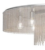 48"W Ball Chain Chandelier