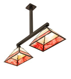 42"L Stickley Mission 2 Lt Island Pendant