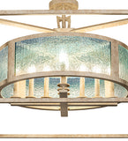 36"Sq Kitzi Cilindro Pendant
