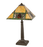 24"H Pinecone Ridge Table Lamp