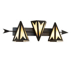 34"L Desert Arrow 3 Lt Right Vanity Light