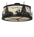 36"W Ignacio Semi-Flush Mount