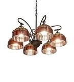 31"W Tiffany Candice 6 Lt Chandelier