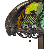 25"H Lattice Filigree Table Lamp