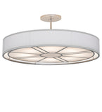 50"W Cilindro Milwaukee Semi-Flush Mount
