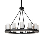 44"W Loxley 12 Lt Chandelier