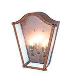 14"W Austin 3 Lt Outdoor Wall Sconce