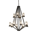 42"W Galen 12 Lt Chandelier