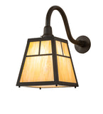 10"W Stillwater "T" Mission Outdoor Wall Sconce