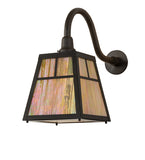 10"W Stillwater "T" Mission Outdoor Wall Sconce