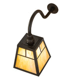 10"W Stillwater "T" Mission Outdoor Wall Sconce