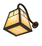 10"W Stillwater "T" Mission Outdoor Wall Sconce