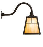 10"W Stillwater "T" Mission Outdoor Wall Sconce