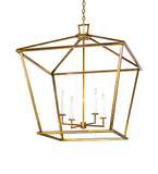 34"Sq Kitzi Tapered Pendant