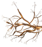 48"L Winter Solstice Budding Chandelier