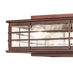 14"Sq Pontrefract Lantern Flush Mount