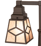 19"H Diamond Mission 2 Lt Table Lamp