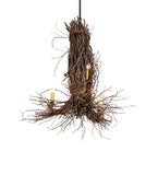 24"W Twigs 3 Lt Chandelier