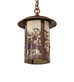 10"W Fulton Apple Branch Outdoor Pendant