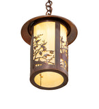 10"W Fulton Apple Branch Outdoor Pendant