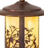 10"W Fulton Apple Branch Outdoor Pendant