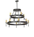 43.5"W Stowe 12 Lt Two Tier Chandelier