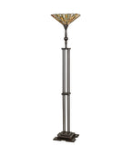 71"H Delta Jadestone Torchiere