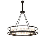 60"W Loxley Golpe 24 Lt Chandelier