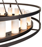 60"W Loxley Golpe 24 Lt Chandelier