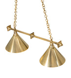 40"L Zahav 2 Lt Oblong Island Pendant