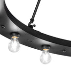 48"W Loxley 16 Lt Chandelier