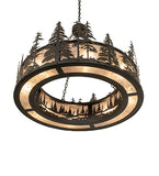 45"W Tall Pines Pendant