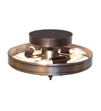 10"W Vincent Honeycomb Semi-Flush Mount