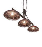 70"L Elan 3 Lt Island Pendant