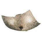 16"Sq Metro Fusion Moonscape Flush Mount