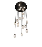 36"W Celine 15 Lt Cascading Pendant