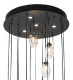 36"W Celine 15 Lt Cascading Pendant