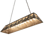 72"L Tall Pines Oblong Pendant