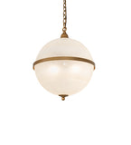 19"W Ovum Aquinum Pendant