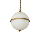 19"W Ovum Aquinum Pendant