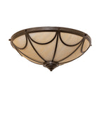 16"W Carousel Flush Mount