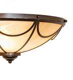 16"W Carousel Flush Mount